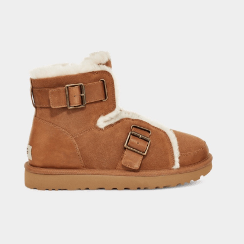 Ugg Dune Mini Buckle Boot in Chestnut